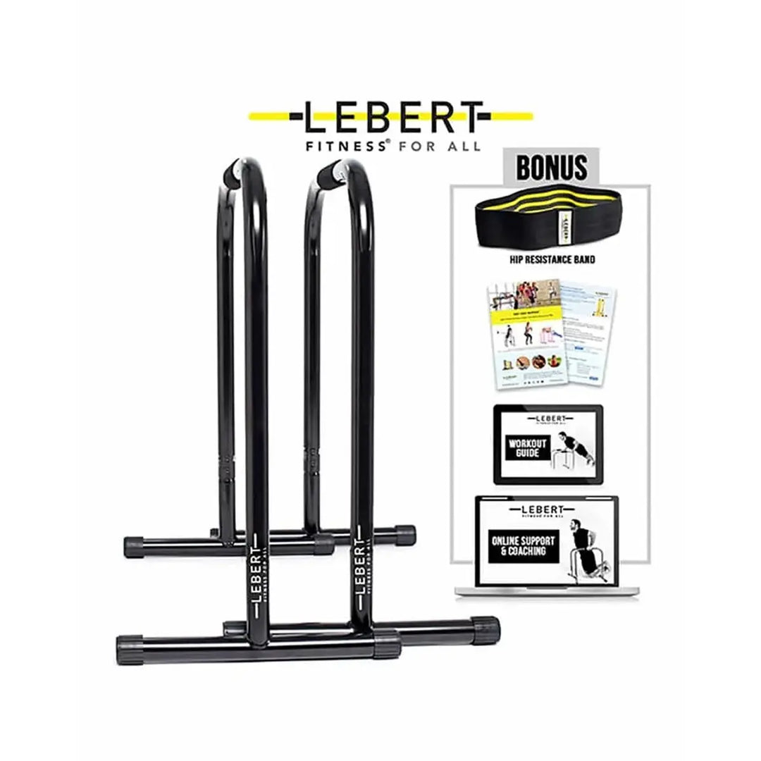 Lebert Equalizer Parallel Dip Bars- XL Strength &amp; Conditioning Lebert