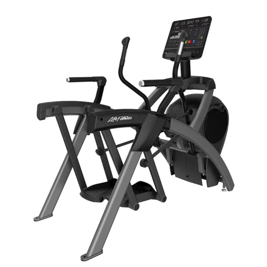 Life Fitness Club Series + Total Body Arc Trainer Cardio Life Fitness Titanium Storm SL