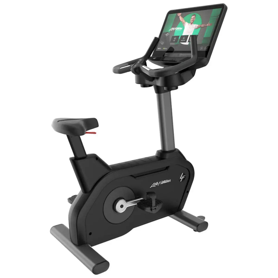 Life Fitness Club Series + Upright Cycle Cardio Life Fitness SE4 Titanium Storm