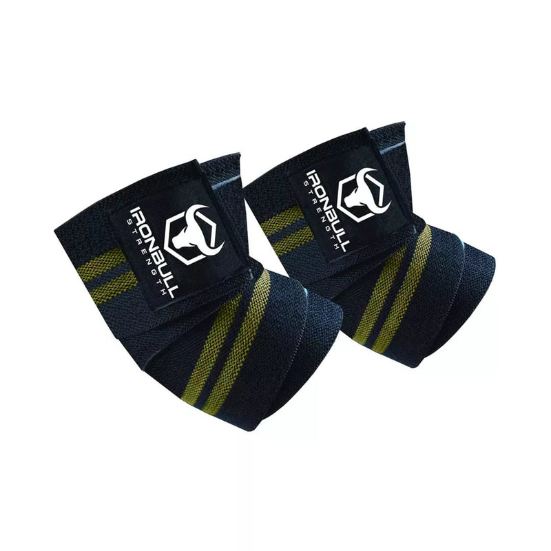 Iron Bull Strength Classic Elbow Wraps Elbow Wraps Iron Bull Strength Black/Milspec Green  