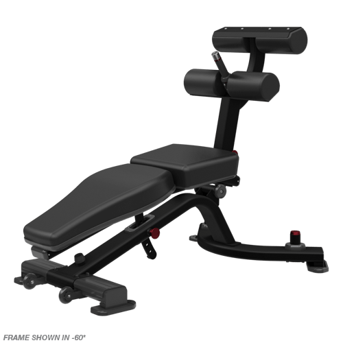 Nautilus Adjustable Abdominal Bench Commercial Nautilus