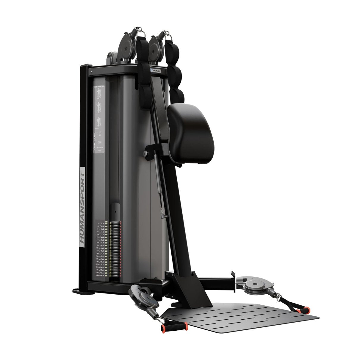 Nautilus HumanSport Arm Crunch Commercial Nautilus Default Title