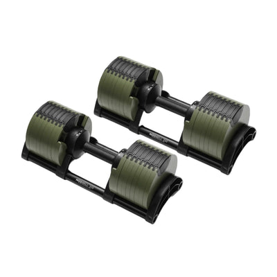 NÜOBELL 580 Adjustable Dumbbell Set Weights NÜOBELL Green