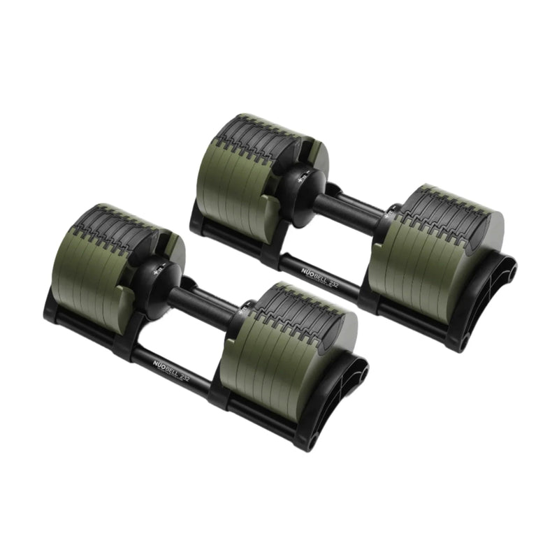 NÜOBELL 580 Adjustable Dumbbell Set Weights NÜOBELL Green