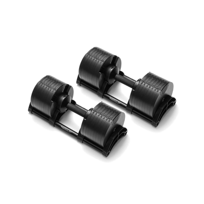 NÜOBELL 580 Adjustable Dumbbell Set Weights NÜOBELL Black