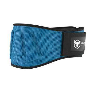 Iron Bull Strength 6" Reinforced Nylon Lifting Belt Lifting Belts Iron Bull Strength Olympic Blue S