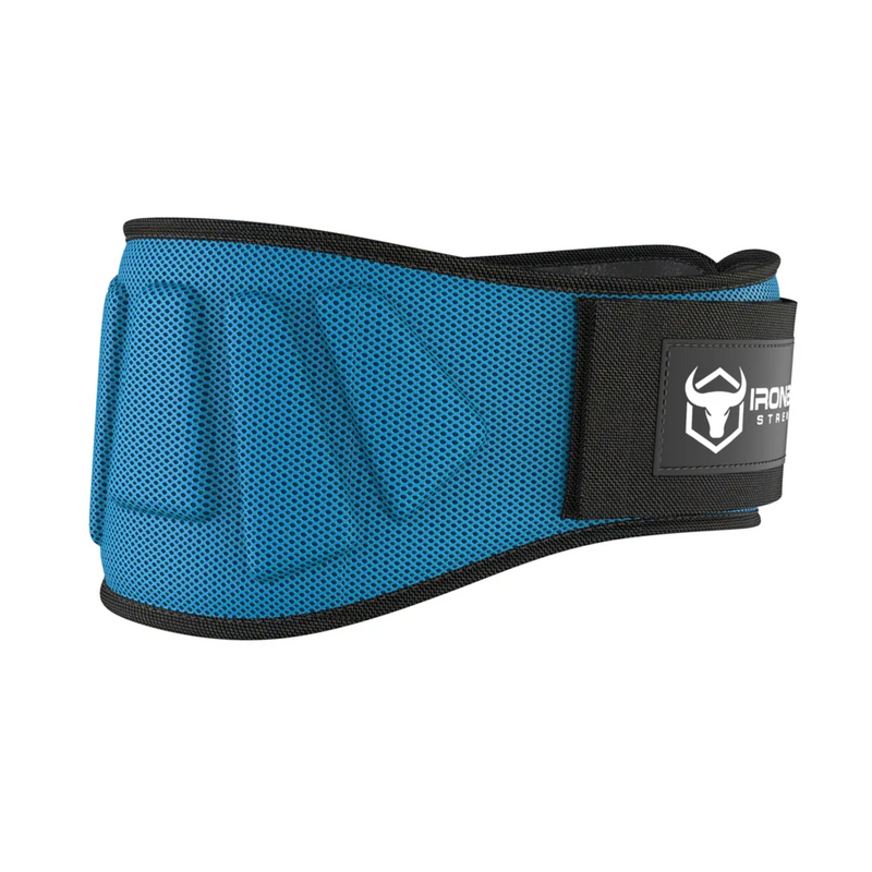 Iron Bull Strength 6" Reinforced Nylon Lifting Belt Lifting Belts Iron Bull Strength Olympic Blue S