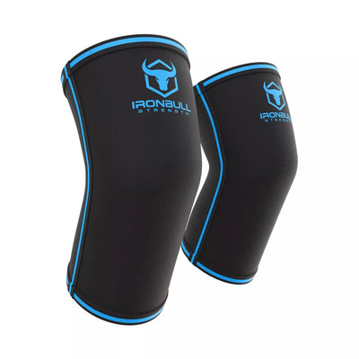 Iron Bull Strength 5mm Elbow Sleeves Elbow Sleeves Iron Bull Strength Black/Blue XS