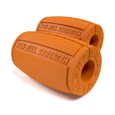 Iron Bull Strength Alpha Grips 3.0'' Accessories Iron Bull Strength Orange