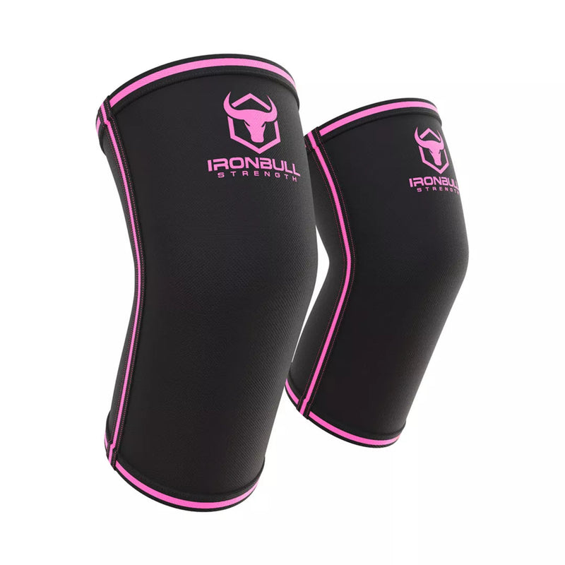 Iron Bull Strength 5mm Elbow Sleeves Elbow Sleeves Iron Bull Strength Black/Pink XS 
