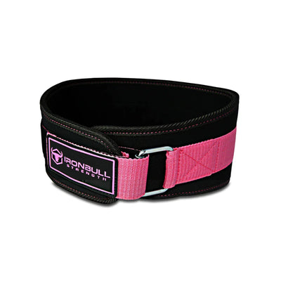 Iron Bull Strength Women Weightlifting Belt Lifting Belts Iron Bull Strength Black/Pink X-Small