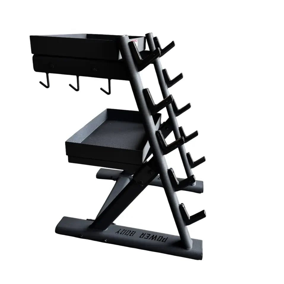 Power Body XTRME 2-Tier Accessory Rack – XS-911A - Gym Concepts