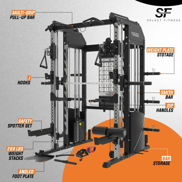 Select Fitness FTS-3PRO All In One Home Gym Strength Select Fitness