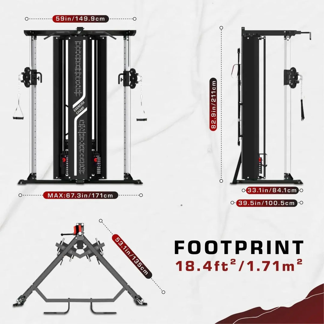 Select Fitness FTX-90 Functional Trainer Strength Select Fitness