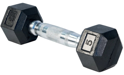 Select Fitness Premium Rubber Hex Dumbbell Set | 5-75LB Weights Select Fitness