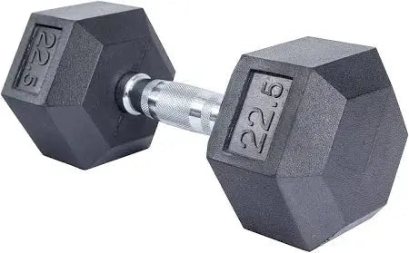 Select Fitness Premium Rubber Hex Dumbbells Weights Select Fitness