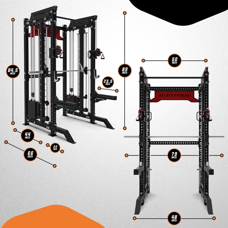 Select Fitness SF-5 Smith Functional Trainer Strength Select Fitness