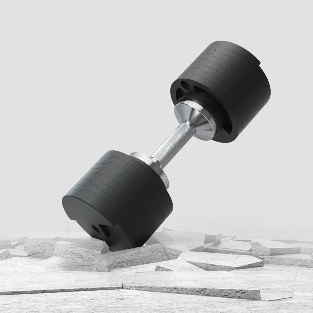 Snode Drop-proof Cast Iron Adjustable Dumbbells 80 lbs And 8 Magnet Weight Plates Bundle Weights Snode Sport