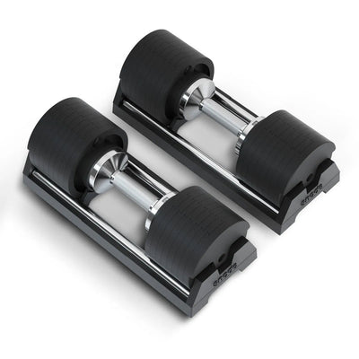 Snode Ultimate Strength Training Bundle : Adjustable Dumbbells (80 lbs)/Magnetic plates/Rack Weights Snode Sport