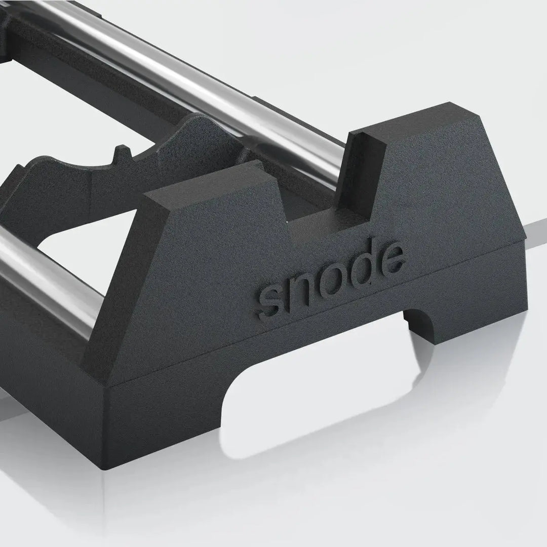 Snode Ultimate Strength Training Bundle : Adjustable Dumbbells (80 lbs)/Magnetic plates/Rack Weights Snode Sport