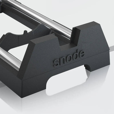 Snode Ultimate Strength Training Bundle : Adjustable Dumbbells (80 lbs)/Magnetic plates/Rack Weights Snode Sport