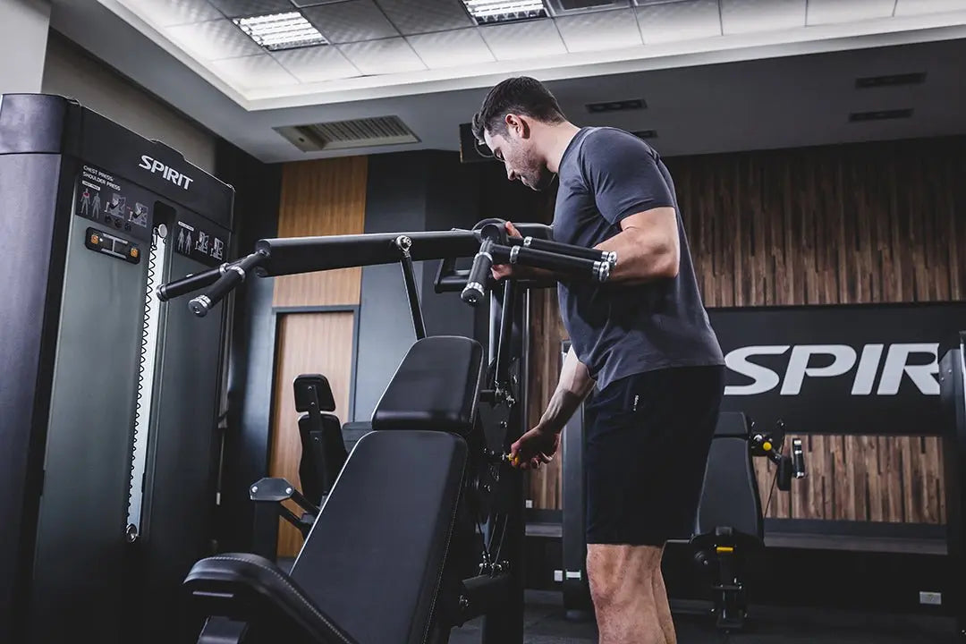 Spirit Chest &amp; Shoulder Press Commercial Spirit Fitness
