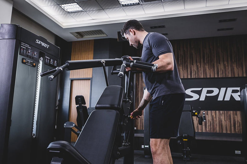 Spirit Chest & Shoulder Press Commercial Spirit Fitness