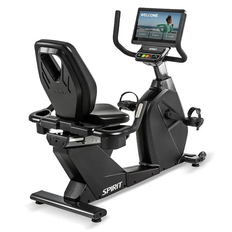 Spirit CR1000ENT Recumbent Bike Commercial Spirit Fitness