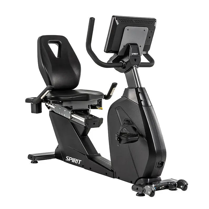 Spirit CR1000ENT Recumbent Bike Commercial Spirit Fitness