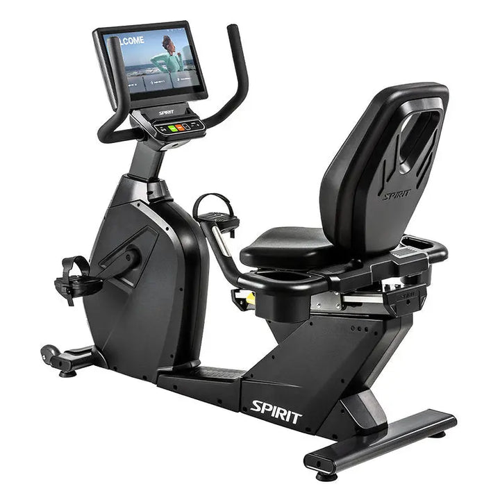 Spirit CR1000ENT Recumbent Bike Commercial Spirit Fitness