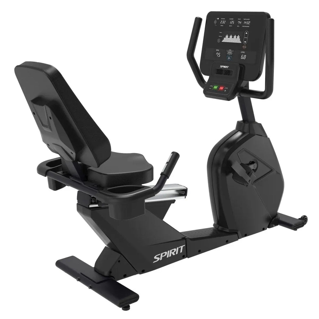 Spirit Fitness CR800 Light Commercial Recumbent Bike Commercial Spirit Fitness