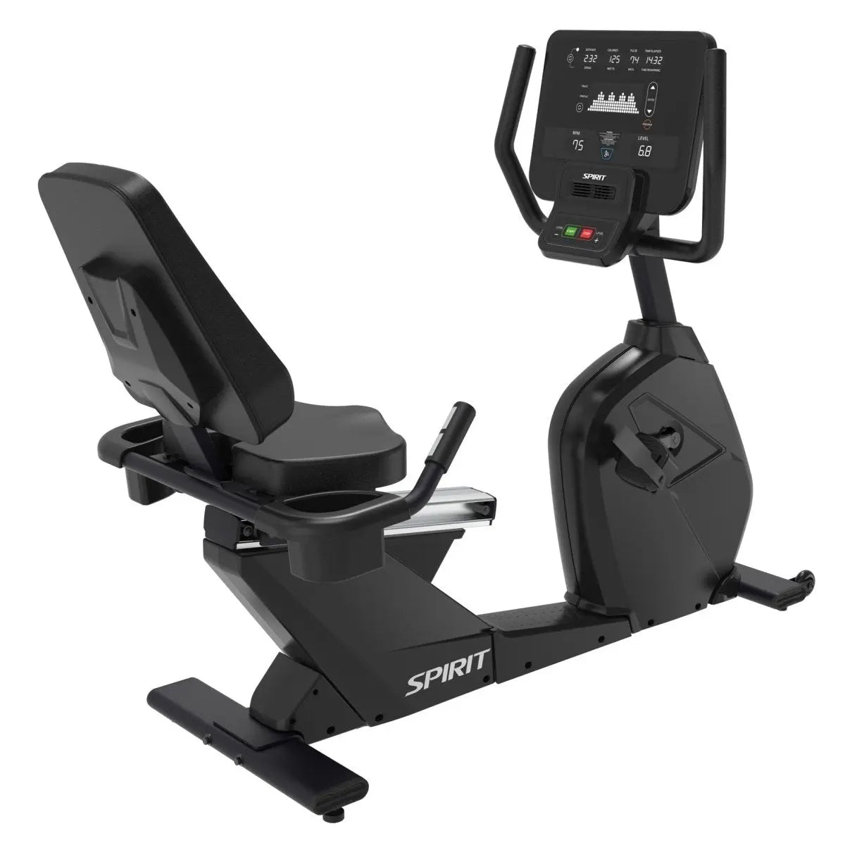 Spirit Fitness CR800 Light Commercial Recumbent Bike Commercial Spirit Fitness