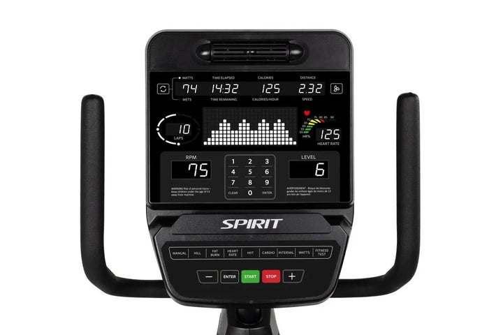 Spirit Fitness CR900 Commercial Recumbent Bike Commercial Spirit Fitness