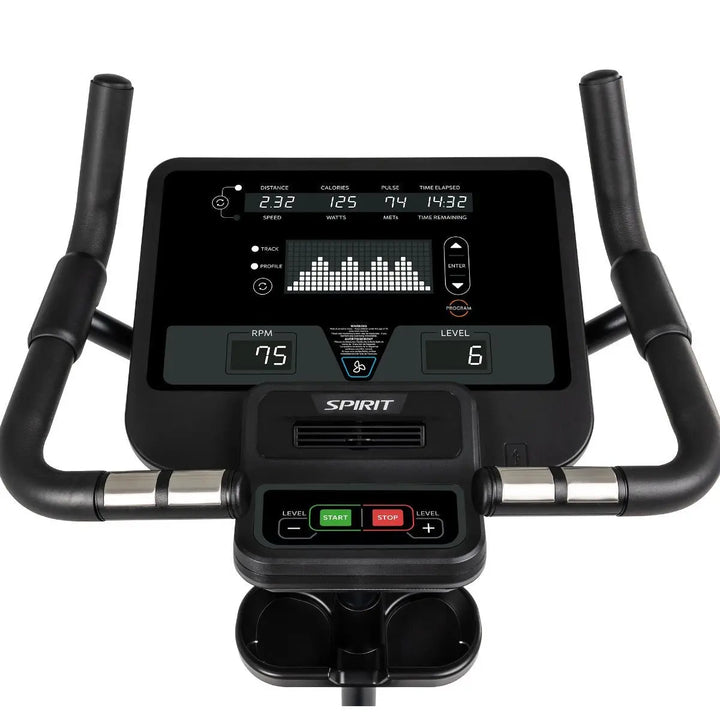 Spirit Fitness CU800 Light Commercial Upright Bike Commercial Spirit Fitness
