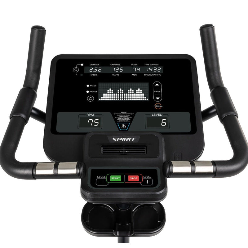 Spirit Fitness CU800 Light Commercial Upright Bike Commercial Spirit Fitness