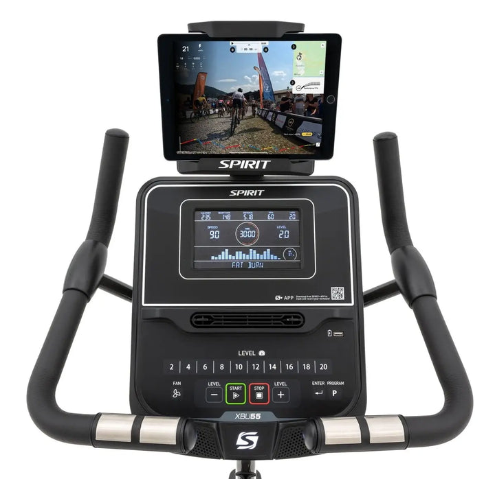 Spirit Fitness XBU55 Upright Bike Cardio Spirit Fitness