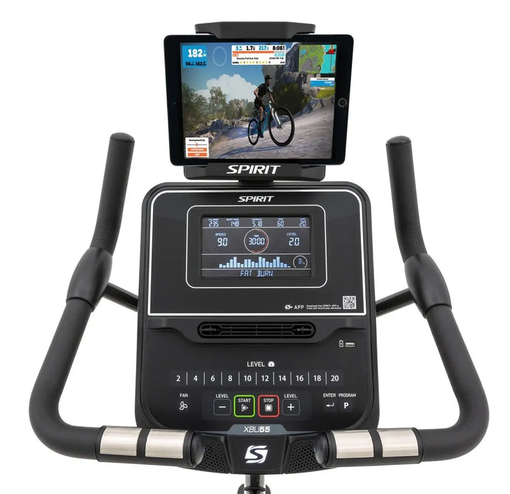 Spirit Fitness XBU55 Upright Bike Cardio Spirit Fitness
