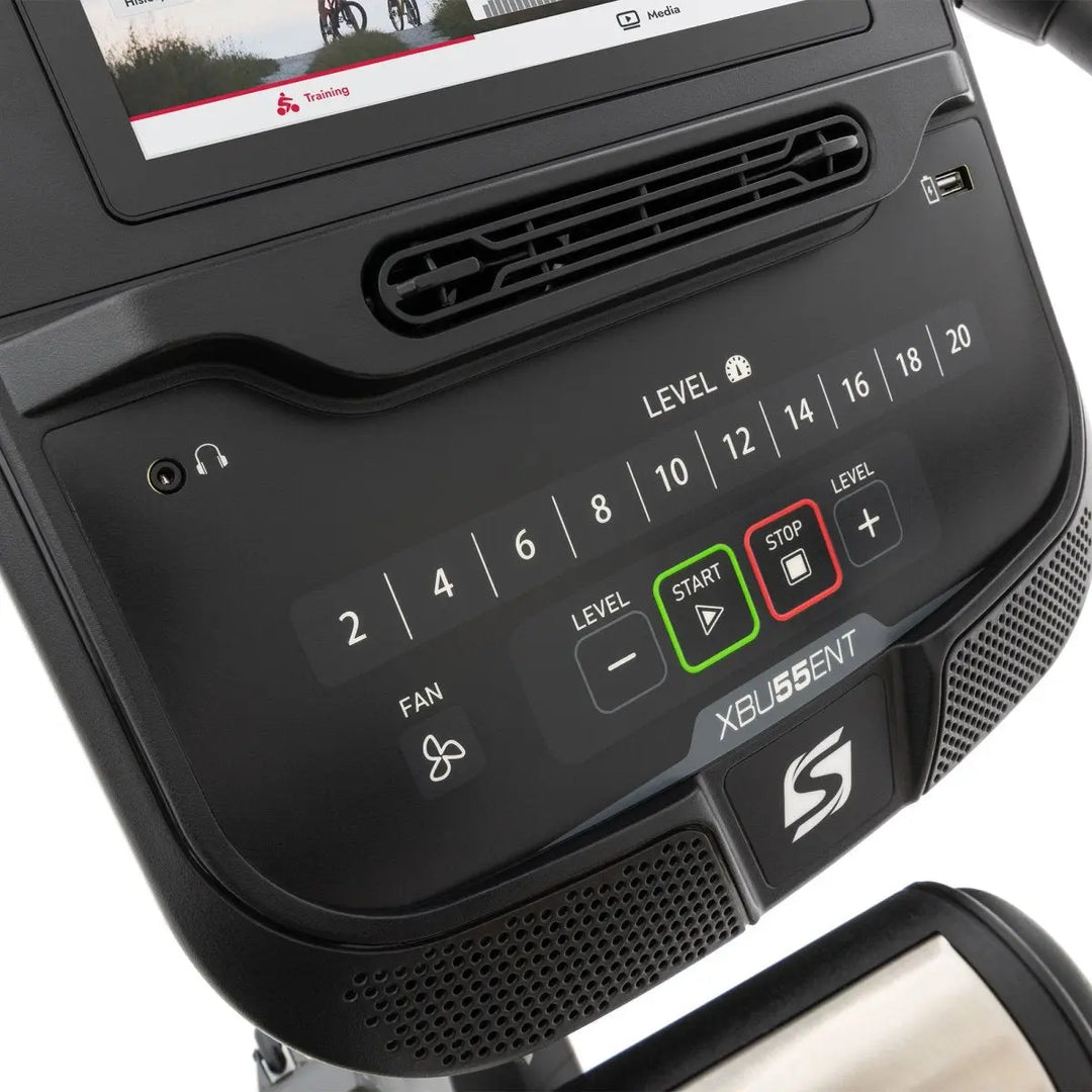 Spirit Fitness XBU55ENT Upright Bike Cardio Spirit Fitness
