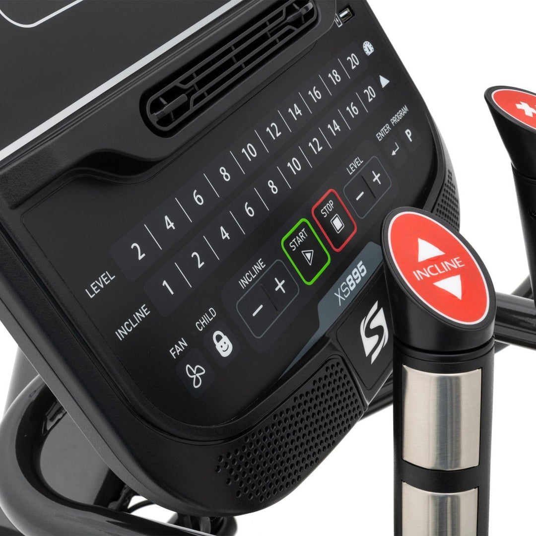 Xs895 Stepper Spirit Hiit Trainer Spirit XS895 Adjustable Incline