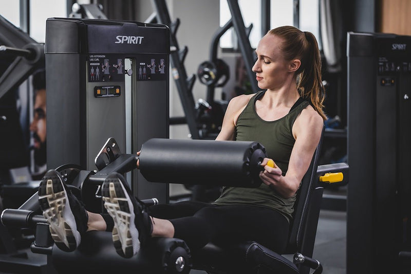 Spirit Leg Extension & Leg Curl Commercial Spirit Fitness