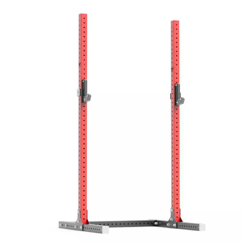 Iron Bull Strength SR1 Rack Builder Racks - Squat Racks Iron Bull Strength 81" Red