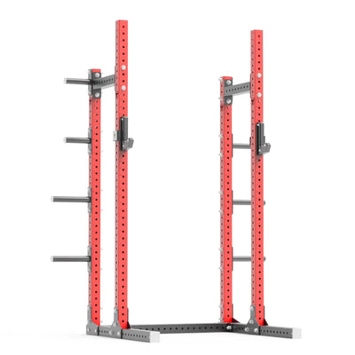 Iron Bull Strength SR2 Rack Builder Racks - Squat Racks Iron Bull Strength 81" Red