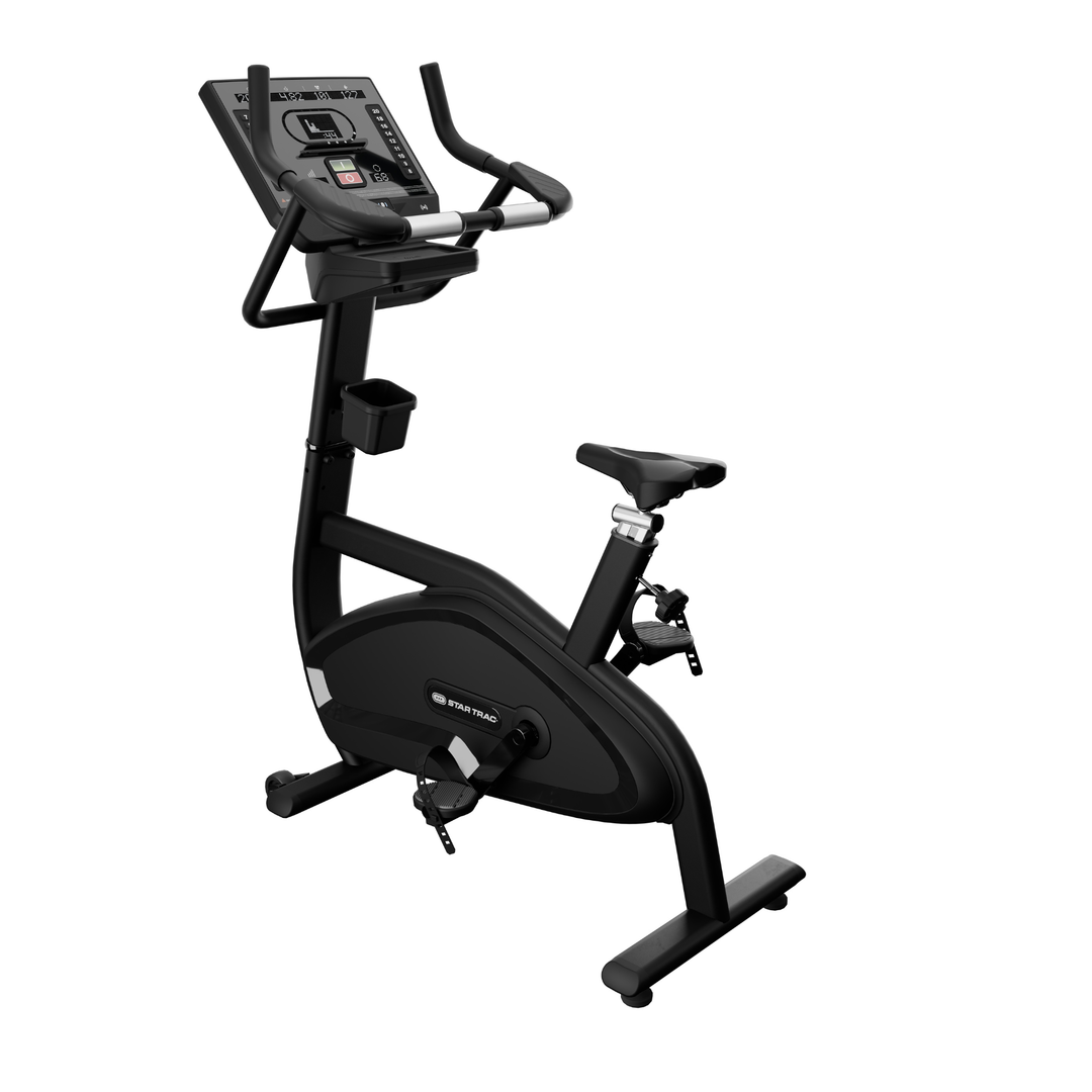 Star Trac 6UB commercial upright bike representative LCD+ console configuration