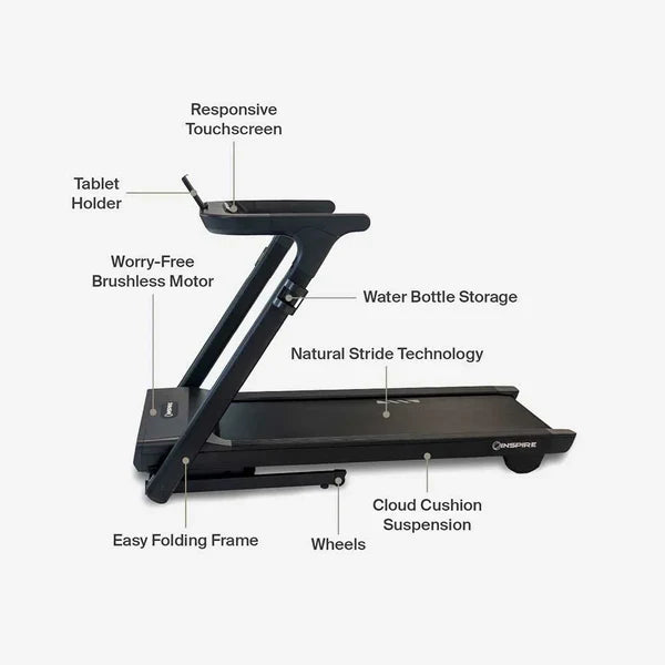 Tread3 Treadmilll Cardio Inspire Fitness