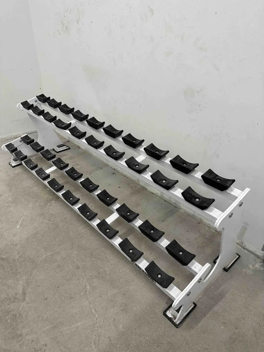 Used Atlantis 2-Tier Dumbbell Rack