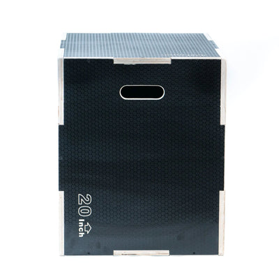 FitWay 3-in-1 Non-Slip Wood Plyo Box 30 x 24 x 20 Inch Strength & Conditioning FitWay Fitness