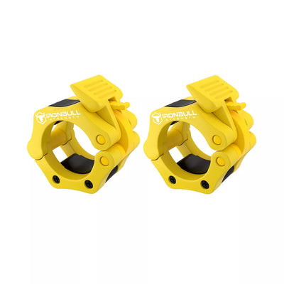 Barbell Collars Accessories Iron Bull Strength Yellow