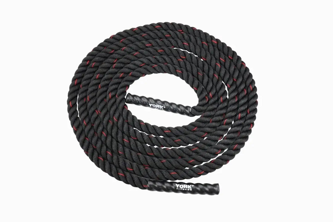 York Barbell | 30FT Battle Rope - 1.5" Fitness Accessories York Barbell
