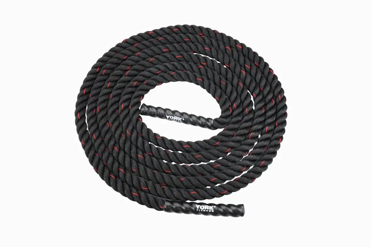 York Barbell | 30FT Battle Rope - 1.5" Fitness Accessories York Barbell