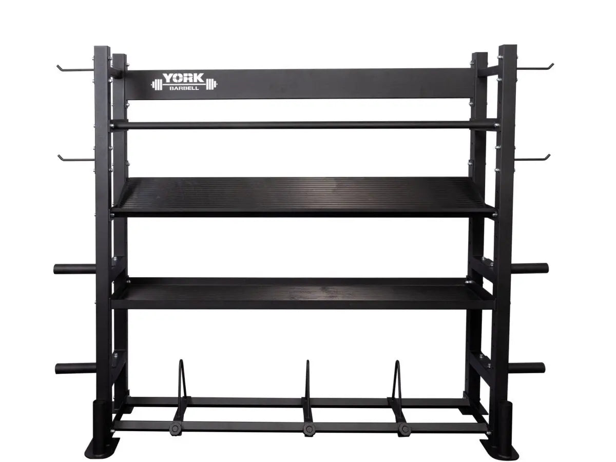 York Barbell Multi Storage Rack – Gym Concepts
